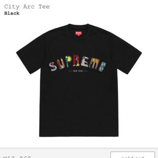 シュプリーム(Supreme)のSupreme city arc tee(Tシャツ/カットソー(半袖/袖なし))