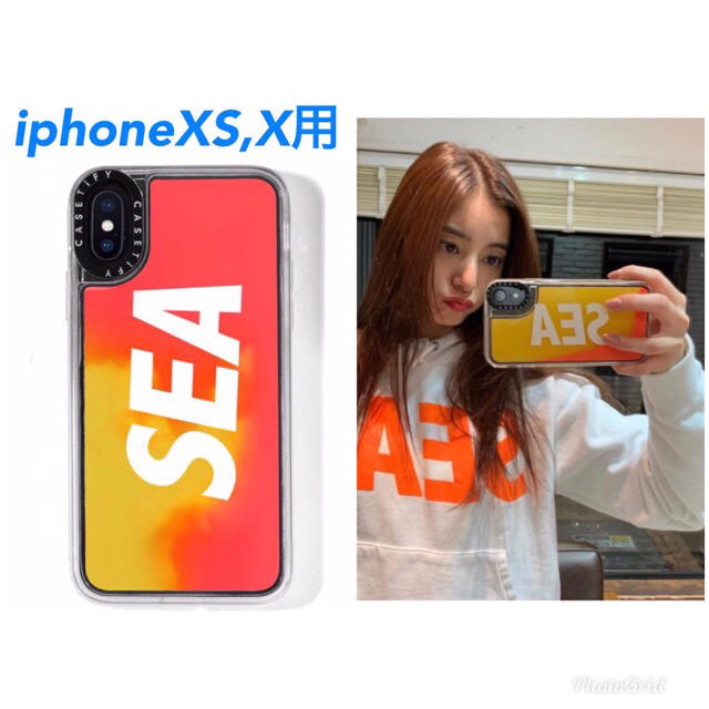 アイフォンケース / Supreme - wind and sea×casetify iPhone X,XS用ケースの通販 by LCB's shop｜シュプリームならラクマ