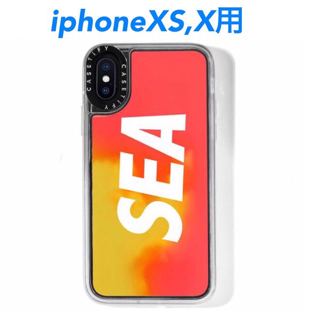 wind and sea×casetify iPhone X,XS用ケース