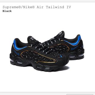 シュプリーム(Supreme)のsupreme nike air tailwind IV black 27cm(スニーカー)