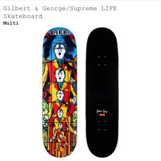 シュプリーム(Supreme)のSupreme Gilbert & George LIFE skateboard(スケートボード)