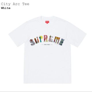 シュプリーム(Supreme)のsupreme City Arc Tee White Medium ホワイト m(Tシャツ/カットソー(半袖/袖なし))