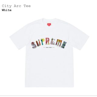 シュプリーム(Supreme)のsupreme City Arc Tee White Large ホワイト L(Tシャツ/カットソー(半袖/袖なし))