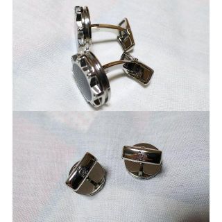 Dunhill - 正規 アルフレッドダンヒル カーボン調 オーバルスター