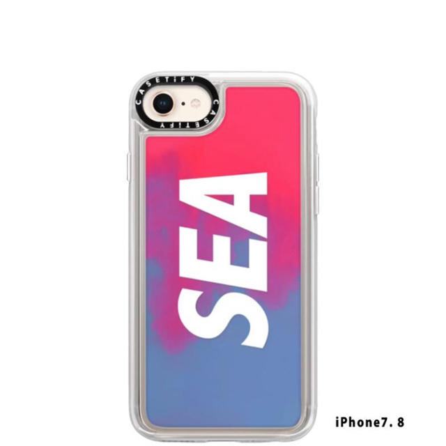 wind and sea×casetify iPhone 7.8用ケース