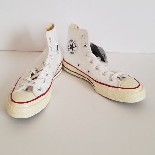 コンバース(CONVERSE)の24㎝ コンバース チャックテイラー ホワイト ★ 三ツ星 1970 復刻版(スニーカー)