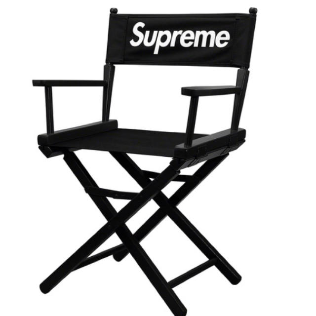 Supreme(シュプリーム)のSupreme Director's Chair black インテリア/住まい/日用品の椅子/チェア(折り畳みイス)の商品写真