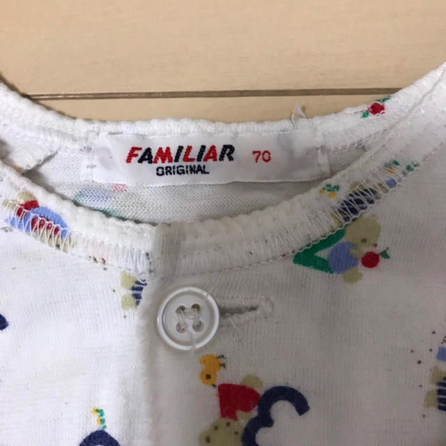 familiar(ファミリア)の専用　ファミリア パジャマ 70 キッズ/ベビー/マタニティのベビー服(~85cm)(パジャマ)の商品写真