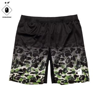 アベイシングエイプ(A BATHING APE)の＊セット販売値引き有 BAPE x FCRB GAME SHORTS(ショートパンツ)