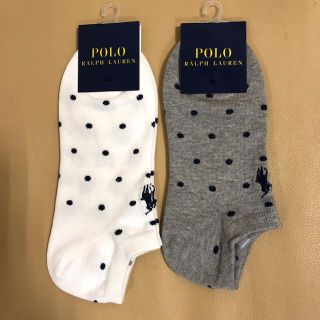 ポロラルフローレン(POLO RALPH LAUREN)のピノコ様専用　新品　女性ポロラルフローレン ショートソックス2足 日本製(ソックス)