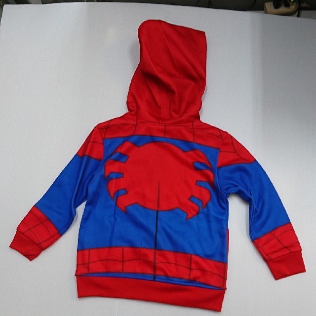 MARVEL(マーベル)のキッズ パーカー(スパイダーマン) キッズ/ベビー/マタニティのキッズ服男の子用(90cm~)(ジャケット/上着)の商品写真