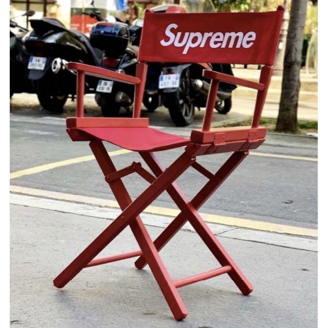 Supreme(シュプリーム)のSupreme / Director's chair / Red / 19 ss インテリア/住まい/日用品の椅子/チェア(その他)の商品写真