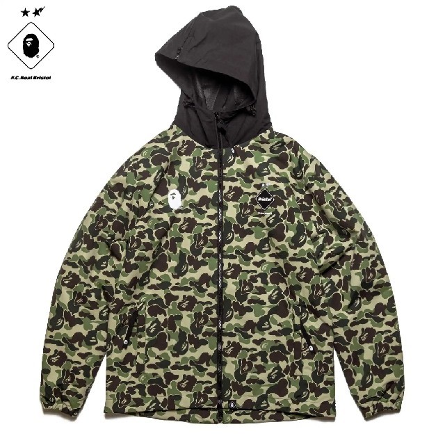 F.C.R.B.(エフシーアールビー)のfcrb x bape SEPARATE PRACTICEセットアップ メンズのジャケット/アウター(ナイロンジャケット)の商品写真