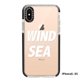 アイフォーン(iPhone)のWIND AND SEA iPhoneケース iPhoneX XS/ CLEAR(iPhoneケース)