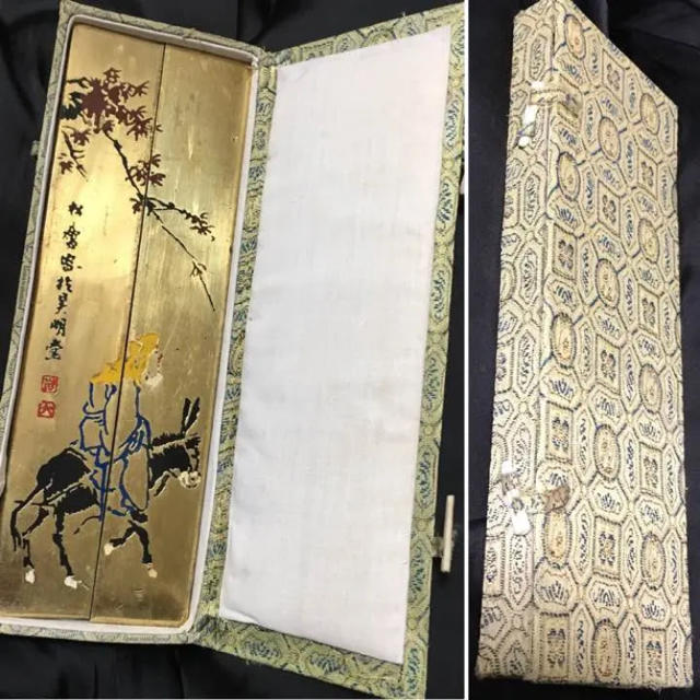 【箱付き】2本セット 文鎮 中国 エンタメ/ホビーのアート用品(書道用品)の商品写真