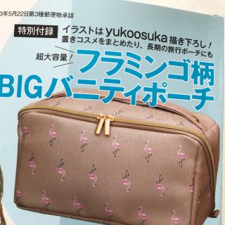 ショウガクカン(小学館)の美的5月号付録BIGバニティポーチ(ポーチ)