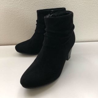 ヌォーボ(Nuovo)のヌオーヴォ カジュアルブーツ SHIRRING HEEL 6.5(ブーツ)