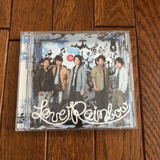 アラシ(嵐)のLove Rainbow 初回限定CD＋DVD 嵐(ポップス/ロック(邦楽))