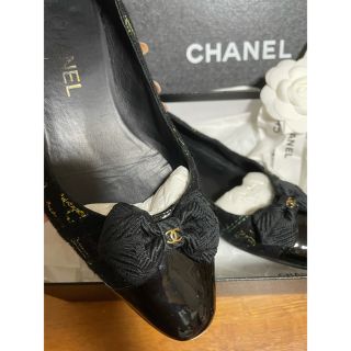 シャネル(CHANEL)のシャネル  ツイード 靴 37 美品(ハイヒール/パンプス)