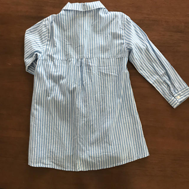 ZARA KIDS(ザラキッズ)のzara ストライプワンピース キッズ/ベビー/マタニティのキッズ服女の子用(90cm~)(ワンピース)の商品写真