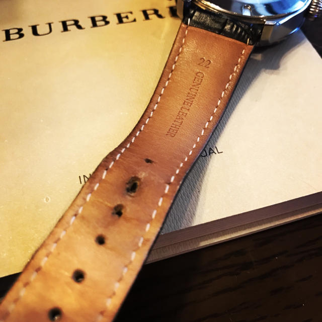 BURBERRY(バーバリー)のやっくん様 希少モデル バーバリー クロノグラフ BU7504 メンズの時計(腕時計(アナログ))の商品写真