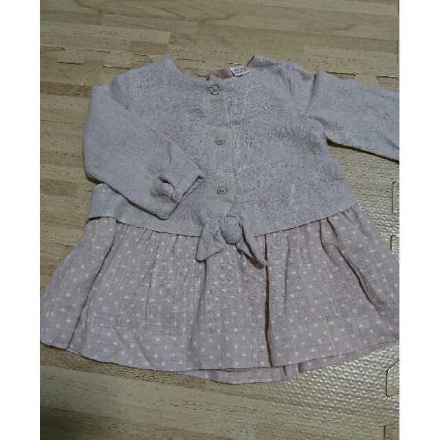 ZARA KIDS(ザラキッズ)のZARA ワンピース 6-9M キッズ/ベビー/マタニティのベビー服(~85cm)(ワンピース)の商品写真