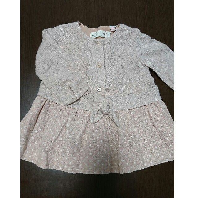 ZARA KIDS(ザラキッズ)のZARA ワンピース 6-9M キッズ/ベビー/マタニティのベビー服(~85cm)(ワンピース)の商品写真