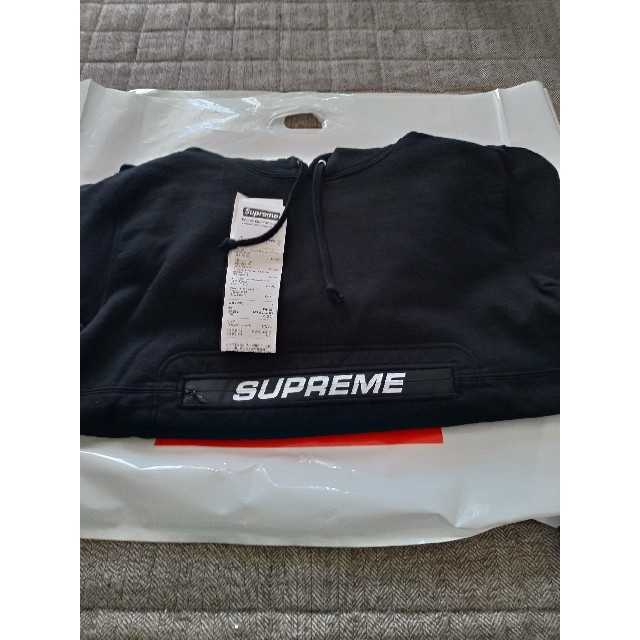 XLサイズ　supreme Zip Pouch HoodedSweatshirt