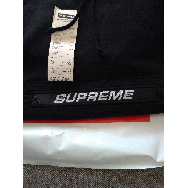 XLサイズ　supreme Zip Pouch HoodedSweatshirt 1