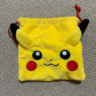 ポケモン(ポケモン)のピカチュウ 巾着(キャラクターグッズ)