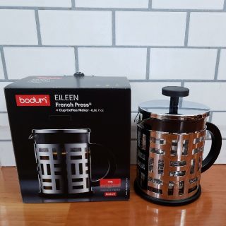 ボダム(bodum)のbodum EILEEN フレンチプレス コーヒーメーカー 0.5L シルバー(コーヒーメーカー)