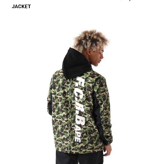 BAPE x FCRB SEPARATE PRACTICE JACKETナイロンジャケット