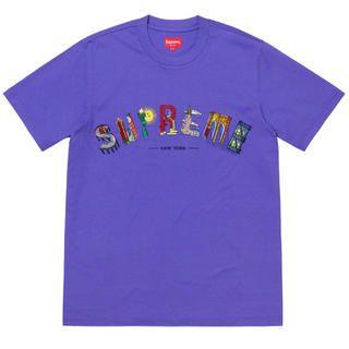 シュプリーム(Supreme)のSupreme City Arc Tee Dusty Purple(Tシャツ/カットソー(半袖/袖なし))