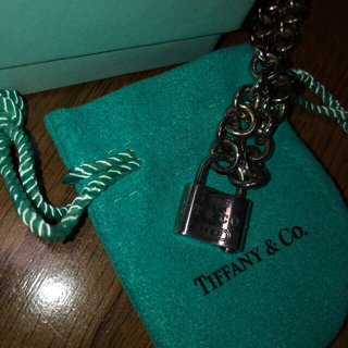 ティファニー(Tiffany & Co.)のはるさん専用 Tiffany & Co. ロックチェーンネックレス 南京錠(ネックレス)