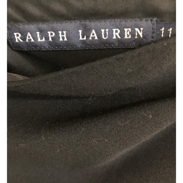 Ralph Lauren(ラルフローレン)の【美品】ラルフローレン スカート黒 レディースのスカート(ひざ丈スカート)の商品写真