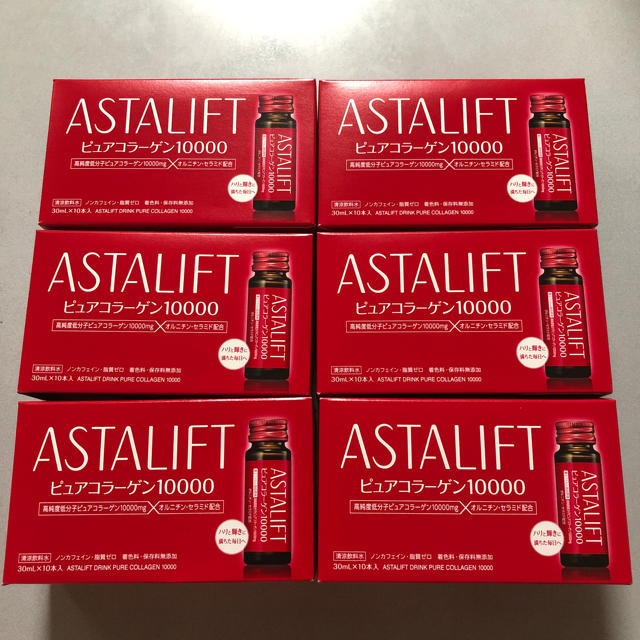 ASTALIFT(アスタリフト)のアスタリフト ドリンク 6箱セット 食品/飲料/酒の健康食品(コラーゲン)の商品写真