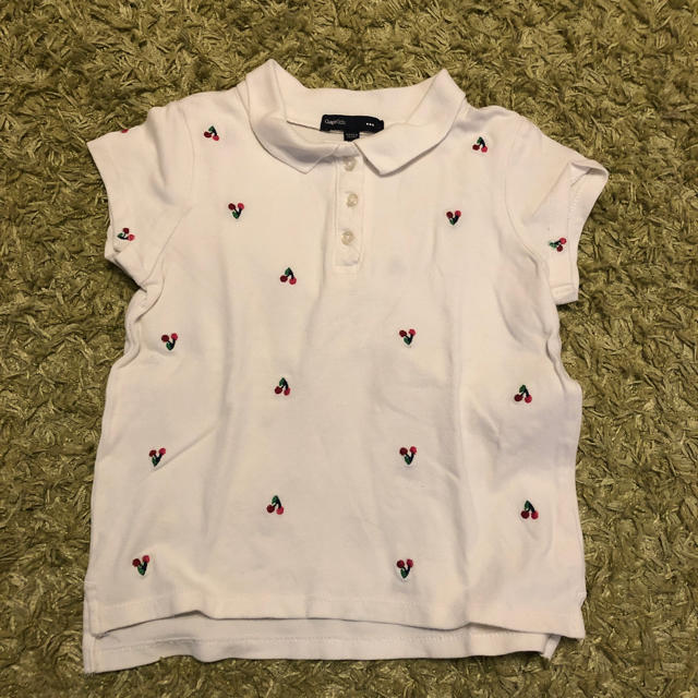 GAP(ギャップ)の110センチ gap ポロシャツ キッズ/ベビー/マタニティのキッズ服女の子用(90cm~)(Tシャツ/カットソー)の商品写真