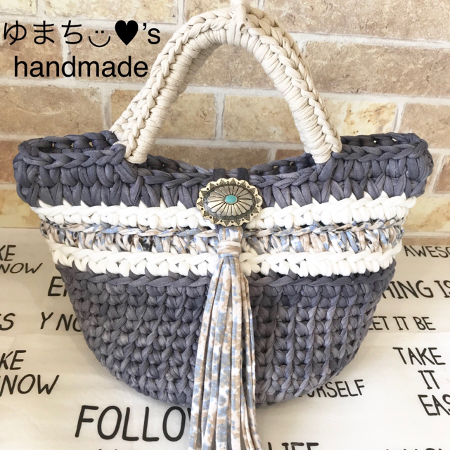 格安人気 ズパゲッティ◡̈♥︎ハンドメイドマルシェバッグNo.67 バッグ 格安人気 ズパゲッティ◡̈♥︎ハンドメイドマルシェバッグNo.67 バッグ