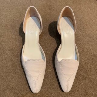 トッズ(TOD'S)のミュール 36.5 Tod's オフホワイト 中古(ミュール)