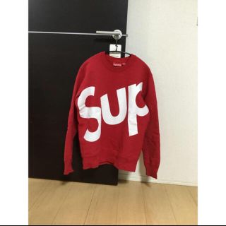 シュプリーム(Supreme)のビッグロゴ クルーネックスウェット(スウェット)