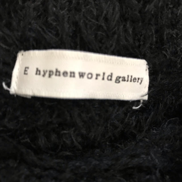 E hyphen world gallery(イーハイフンワールドギャラリー)のニットワンピ レディースのワンピース(ひざ丈ワンピース)の商品写真