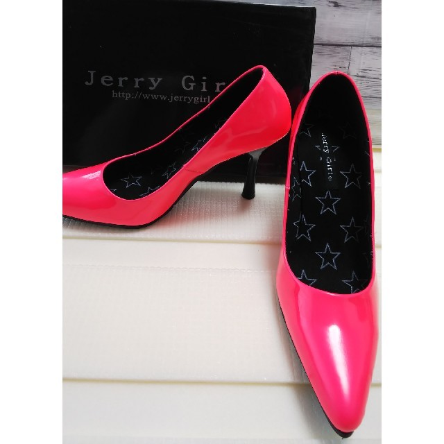 jerry GIRL ジェリーガール エナメルパンプス 36  ハイヒール レディースの靴/シューズ(ハイヒール/パンプス)の商品写真