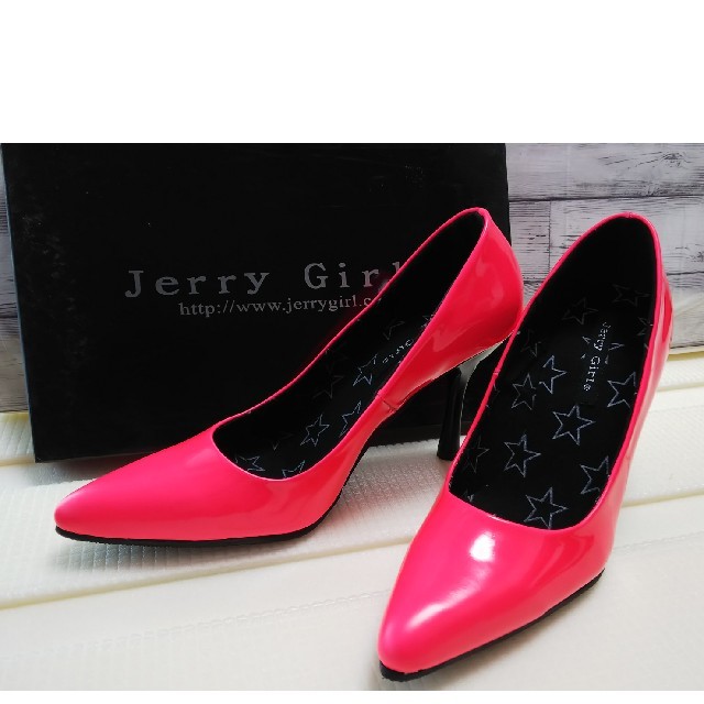 jerry GIRL ジェリーガール エナメルパンプス 36  ハイヒール レディースの靴/シューズ(ハイヒール/パンプス)の商品写真