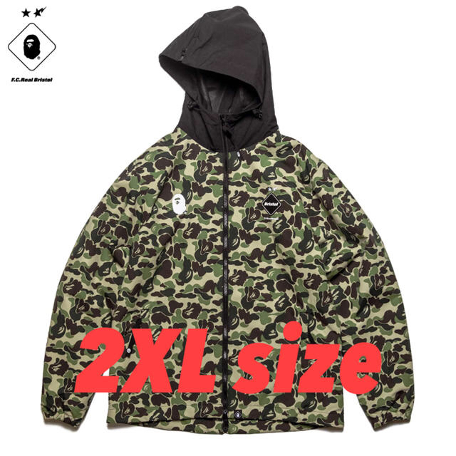 BAPE x FCRB SEPARATE PRACTICE JACKET