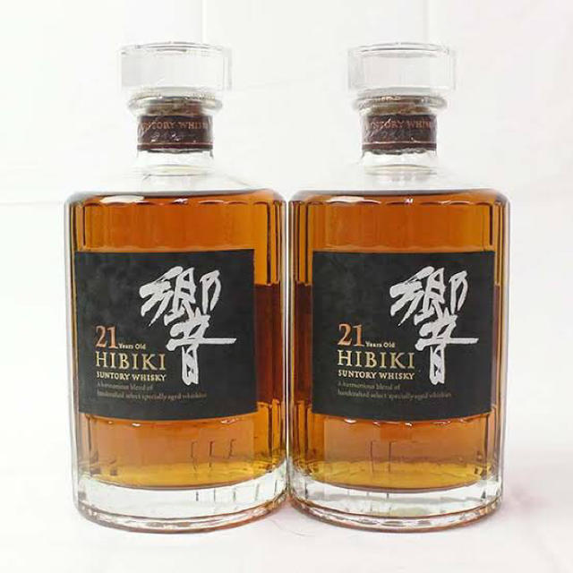 サントリー(サントリー)の【希少】サントリー 響21年  2本セット 食品/飲料/酒の酒(ウイスキー)の商品写真