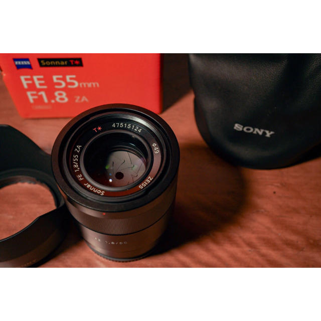 【正規品】 SONY - sonnar55mm Sony アルファEマウント レンズ(単焦点)