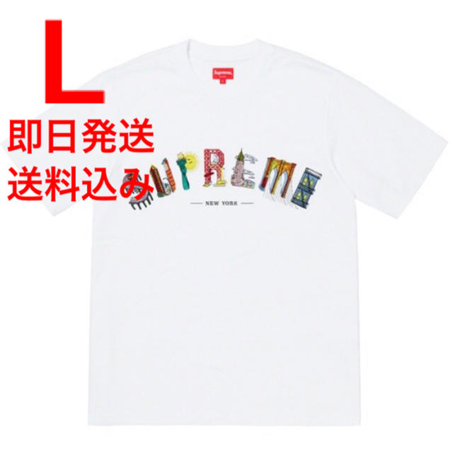 Supreme(シュプリーム)のL supreme City Arc Tee Tシャツ ① メンズのトップス(Tシャツ/カットソー(半袖/袖なし))の商品写真