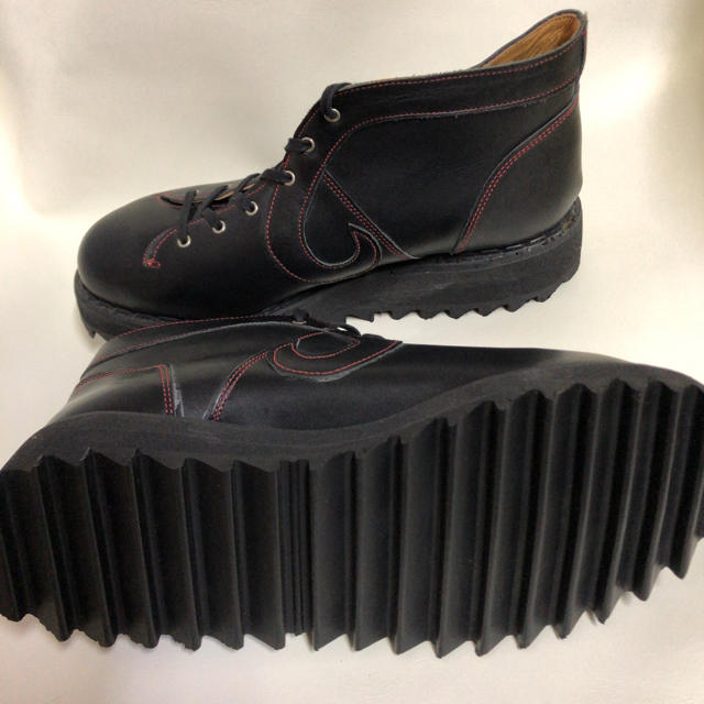 GEORGE COX(ジョージコックス)のジョージコックス ✖️ HB シャークソールショートブーツ サイズ8 メンズの靴/シューズ(ブーツ)の商品写真