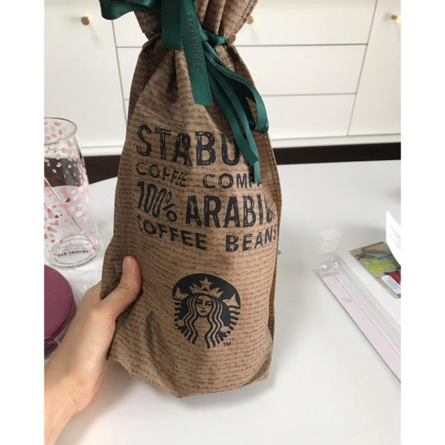 Starbucks Coffee(スターバックスコーヒー)のスターバックス 韓国 サクラ スノードーム インテリア/住まい/日用品のインテリア小物(置物)の商品写真