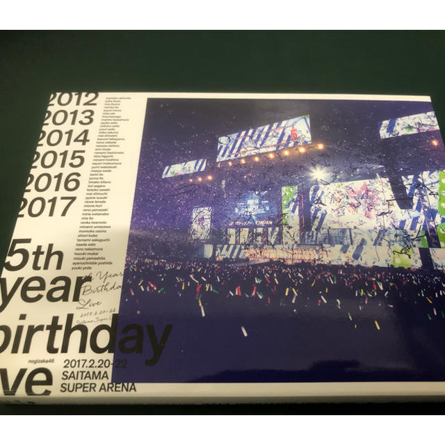 初回限定乃木坂46 5th year birthday live Blu-Ray